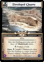 Developed Quarry